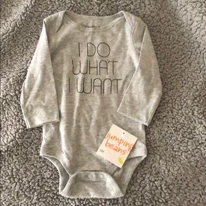 👶🏻 Jumping Beans 6mo onesie. NWT